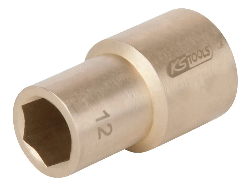 KS TOOLS BRONZEplus Stecknuss 1/2" 6-kant 10 mm ( 963.1208 )