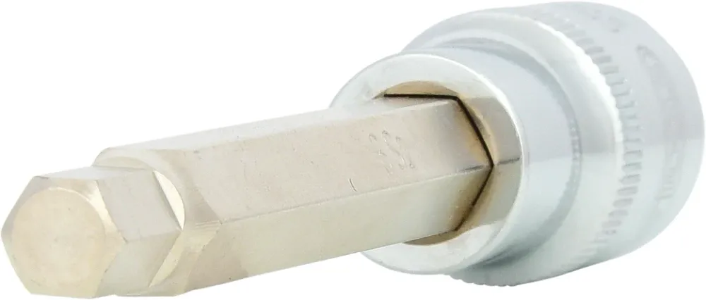 KS TOOLS 1/2" CHROMEplus Bit-Stecknuss Innensechskant, lang, 8mm ( 918.1658 )