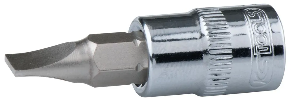 KS TOOLS 1/2" CHROMEplus Bit-Stecknuss Schlitz, 6,5 mm ( 918.5342 )