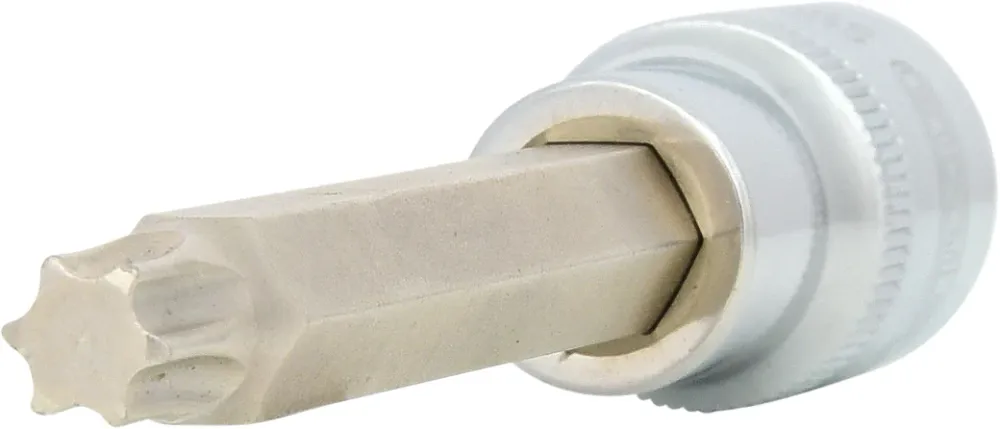 KS TOOLS 1/2" CHROMEplus Bit-Stecknuss Torx, lang, T50 ( 918.1648 )