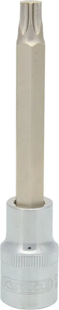KS TOOLS 1/2" CHROMEplus Bit-Stecknuss Torx, lang, T50 ( 918.1648 )