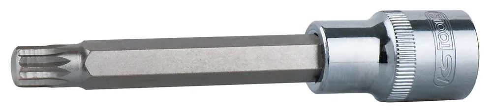 KS TOOLS 1/2" CHROMEplus Bit-Stecknuss XZN, lang, M8 ( 918.1693 )