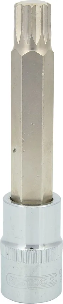 KS TOOLS 1/2" CHROMEplus Bit-Stecknuss XZN, lang, M14 ( 918.1696 )