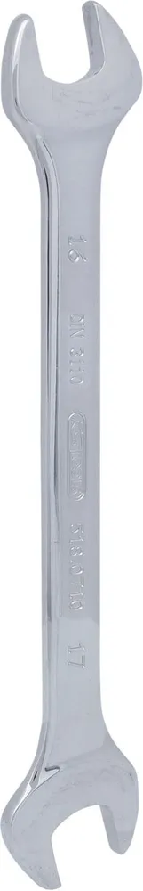 KS TOOLS CHROMEplus Doppel-Maulschlüssel, 16x17mm ( 518.0710 )