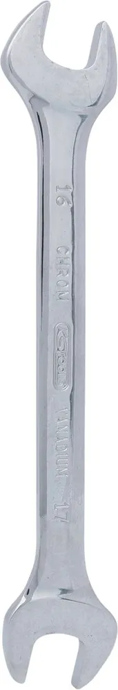 KS TOOLS CHROMEplus Doppel-Maulschlüssel, 16x17mm ( 518.0710 )