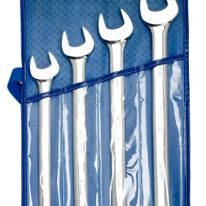 KS TOOLS CHROMEplus Ringmaulschlüssel-Satz, abgewinkelt, 4-tlg ( 518.0644 )