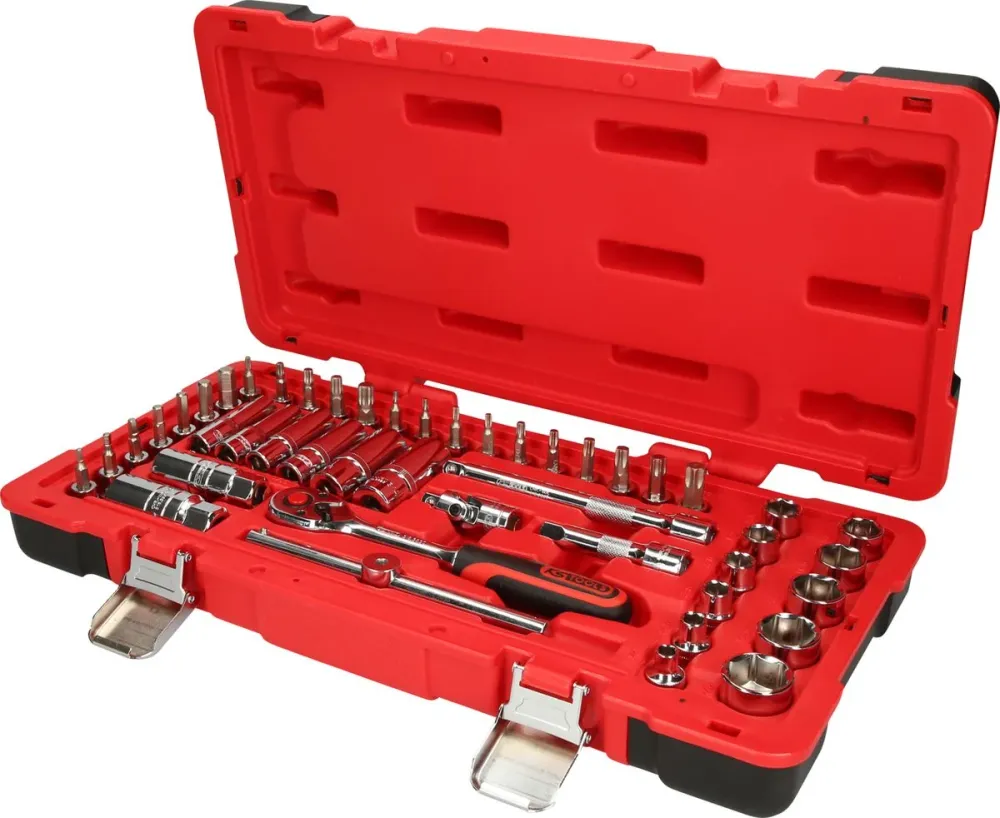 KS TOOLS 3/8" CHROMEplus Steckschlüssel-Satz, 46-tlg ( 958.0646 )