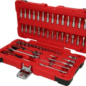 KS TOOLS 1/4" CHROMEplus Steckschlüssel-Satz, 50-tlg ( 958.0650 )