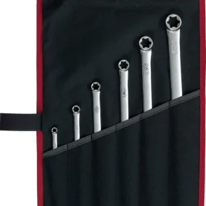 KS TOOLS CHROMEplus Torx-E-Doppel-Ringschlüssel, 6-tlgXL ( 518.0930 )
