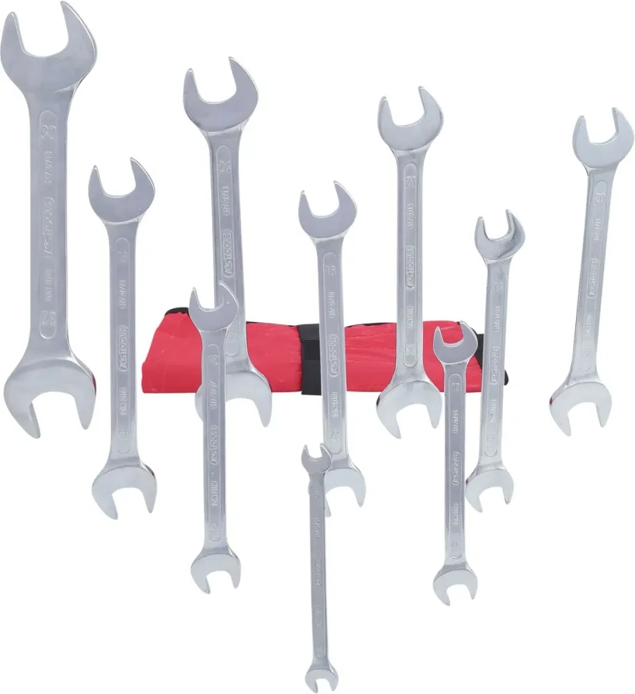 KS TOOLS Doppel-Maulschlüssel-Satz, 11-tlg, 6x7-30x32mm ( 517.0123 )