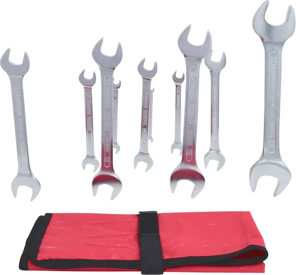 KS TOOLS Doppel-Maulschlüssel-Satz, 11-tlg, 6x7-30x32mm ( 517.0123 )
