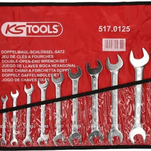 KS TOOLS Doppel-Maulschlüssel-Satz, 12-tlg, 6x7-30x32mm ( 517.0125 )