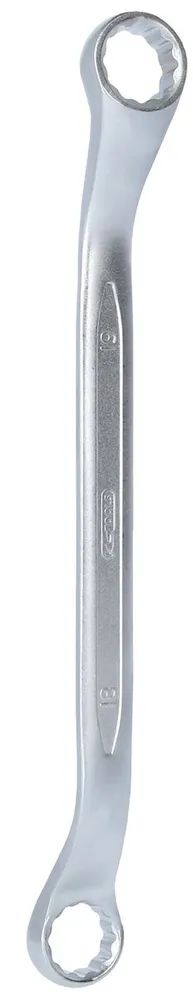 KS TOOLS Doppel-Ringschlüssel, leicht gekröpft, 18x19mm ( 517.0877 )