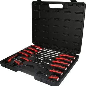 KS TOOLS ERGOTORQUE®max Schlagkappen-Schraubendreher-Satz, 13-tlg ( 151.1150 )