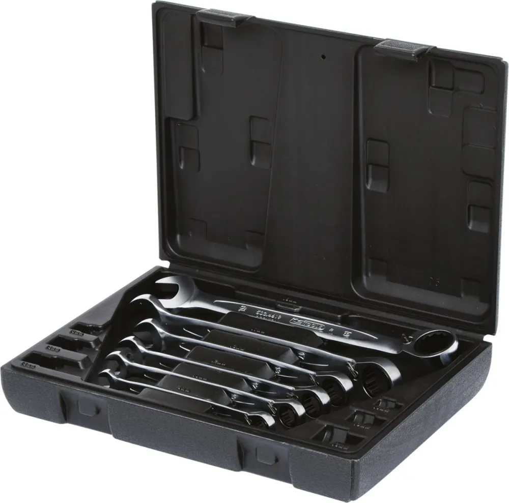 KS TOOLS GEARplus Ratschenringmaulschlüssel-Satz, umschaltbar, 6-tlg ( 503.4646 )