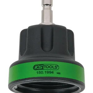 KS TOOLS Kühlsystem-Bajonettadapter, #22, IG M45x3, moosgrün ( 150.1994 )