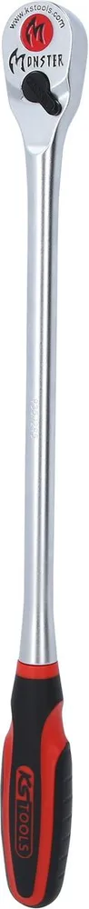 KS TOOLS 1/2" Monster Umschaltknarre, lang, 100 Zahn ( 935.1295 )