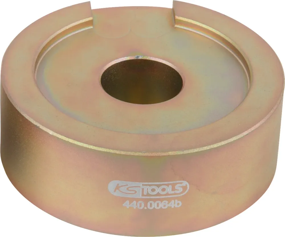 KS TOOLS Montage-Gegenhalteplatte VW / Audi / Seat / Skoda, Ø 72 mm ( 440.0064B )