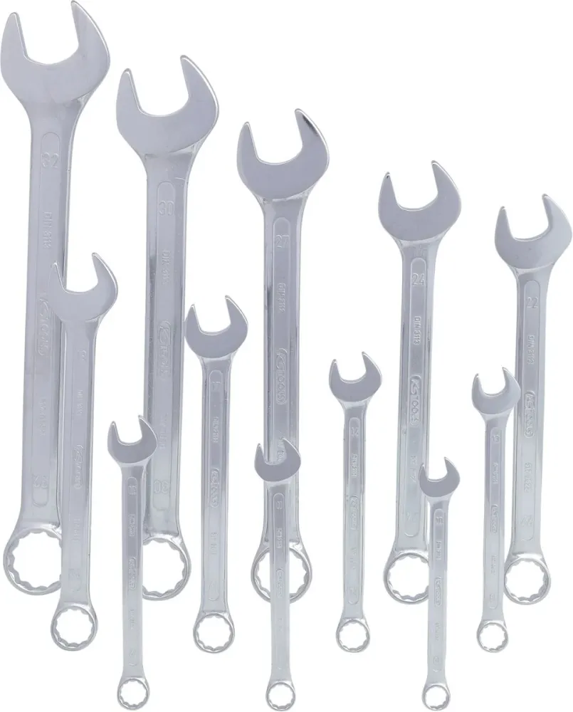 KS TOOLS Ringmaulschlüssel-Satz, abgewinkelt, 12-tlg 10-32mm ( 517.0085 )