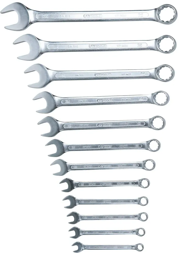 KS TOOLS Ringmaulschlüssel-Satz, abgewinkelt, 12-tlg 10-32mm ( 517.0085 )