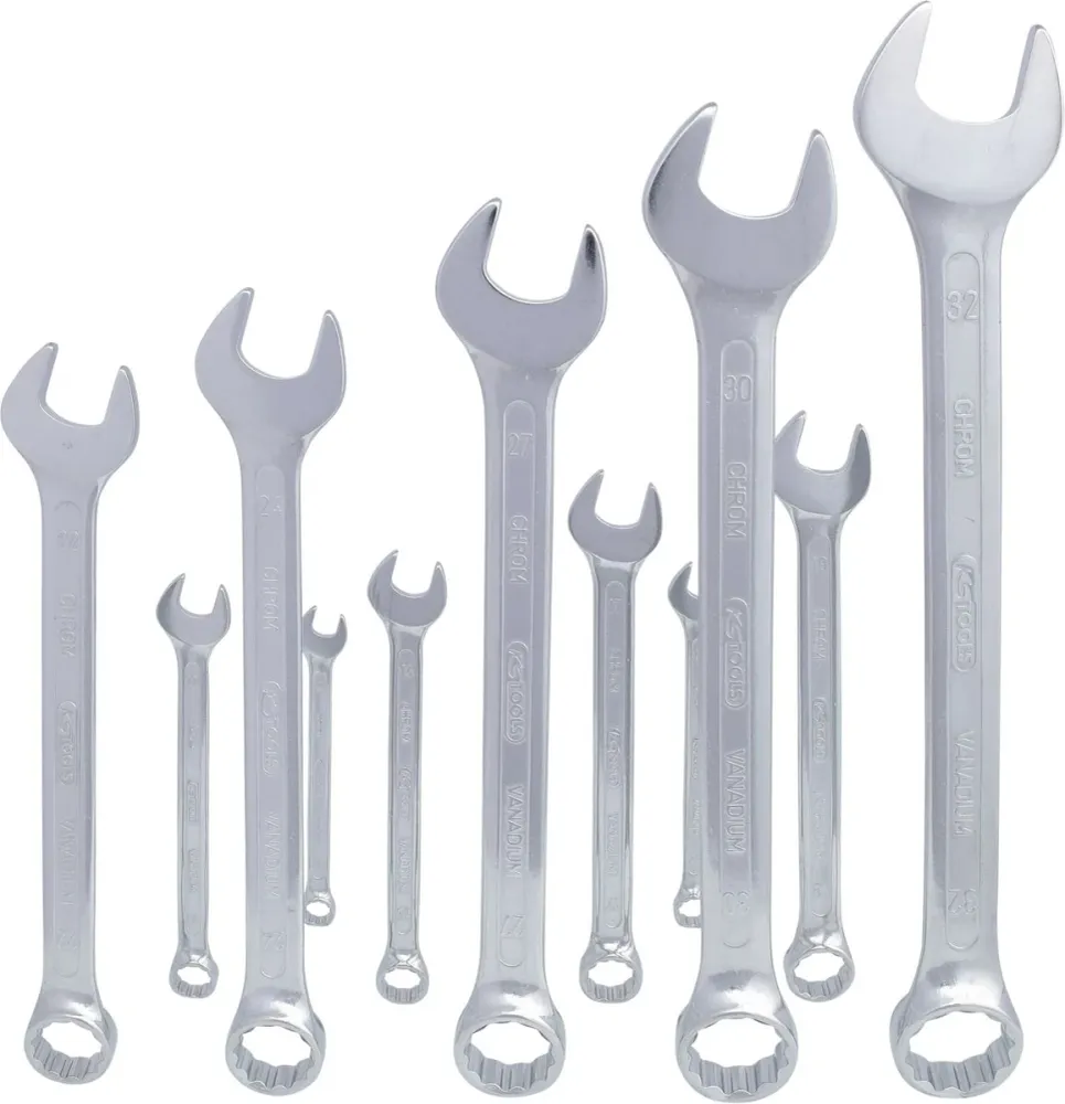 KS TOOLS Ringmaulschlüssel-Satz, abgewinkelt, 12-tlg 10-32mm ( 517.0085 )