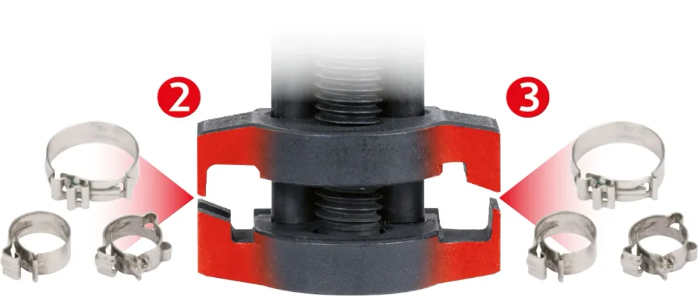 KS TOOLS Schlauchschellen-Spanner Ø 6 - 65 mm ( 115.0911 )