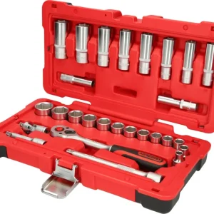 KS TOOLS 3/8" Steckschlüssel-Satz, 27-tlg ( 951.0627 )