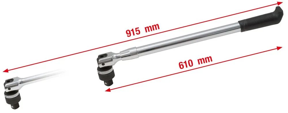 KS TOOLS Teleskop-Hebel mit Umschaltknarre 3/4" ( 918.1805 )