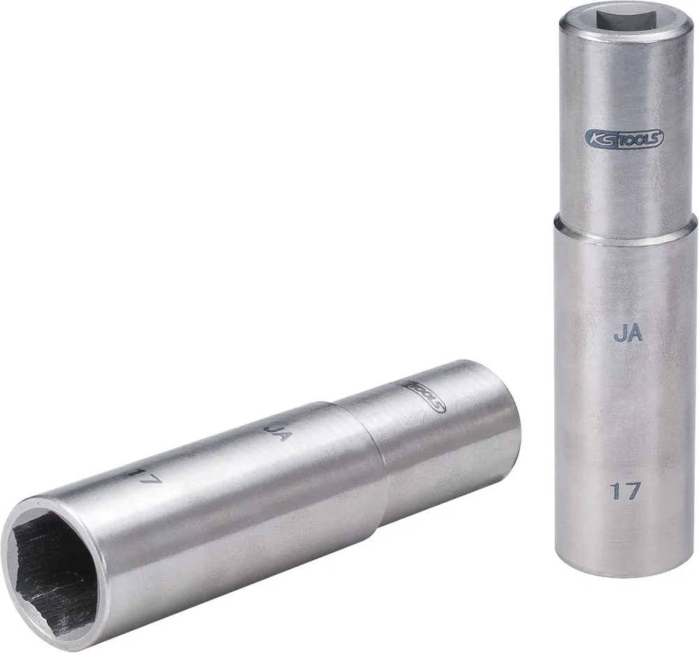 KS TOOLS 3/8" TITANplus Stecknuss, 17mm, lang ( 965.3857 )