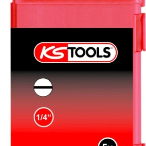 KS TOOLS 1/4" TORSIONpower Bit Schlitz, 75mm, 3mm, 5er Pack ( 918.3351 )