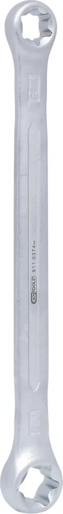 KS TOOLS Torx-E-Doppel-Ringschlüssel, E14xE18 ( 911.0374 )