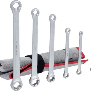 KS TOOLS Torx-E-Doppel-Ringschlüssel-Satz, 6-tlg ( 911.0370 )
