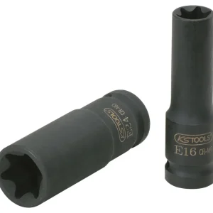 KS TOOLS 1/2" Torx-E-Kraft-Stecknuss, lang, E16 ( 515.1055 )