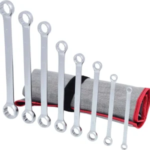 KS TOOLS ULTIMATEplus Doppel-Ringschlüssel-Satz, gerade, 8-tlg ( 920.0448 )