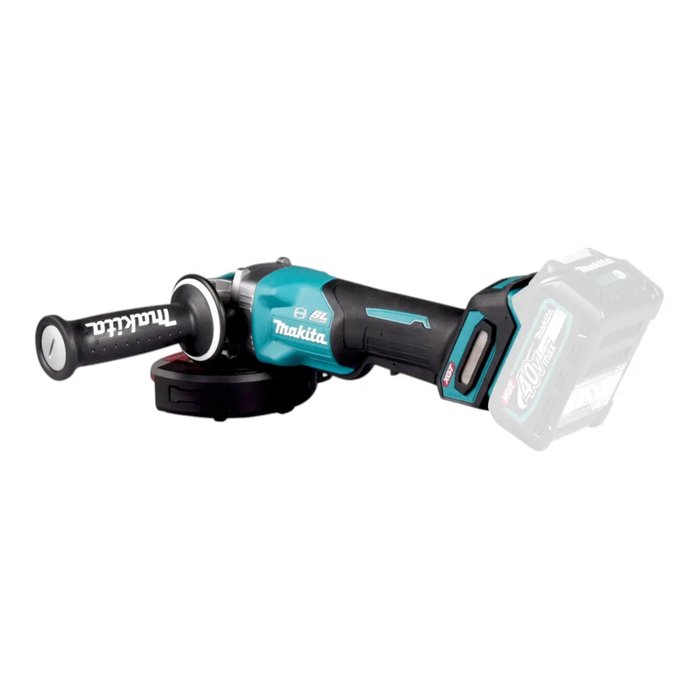 Makita GA 047 GM101 Akumulatorowa szlifierka kątowa 40 V maks. 125 mm X-LOCK Bezszczotkowa + 1x akumulator 4,0 Ah + ładowarka