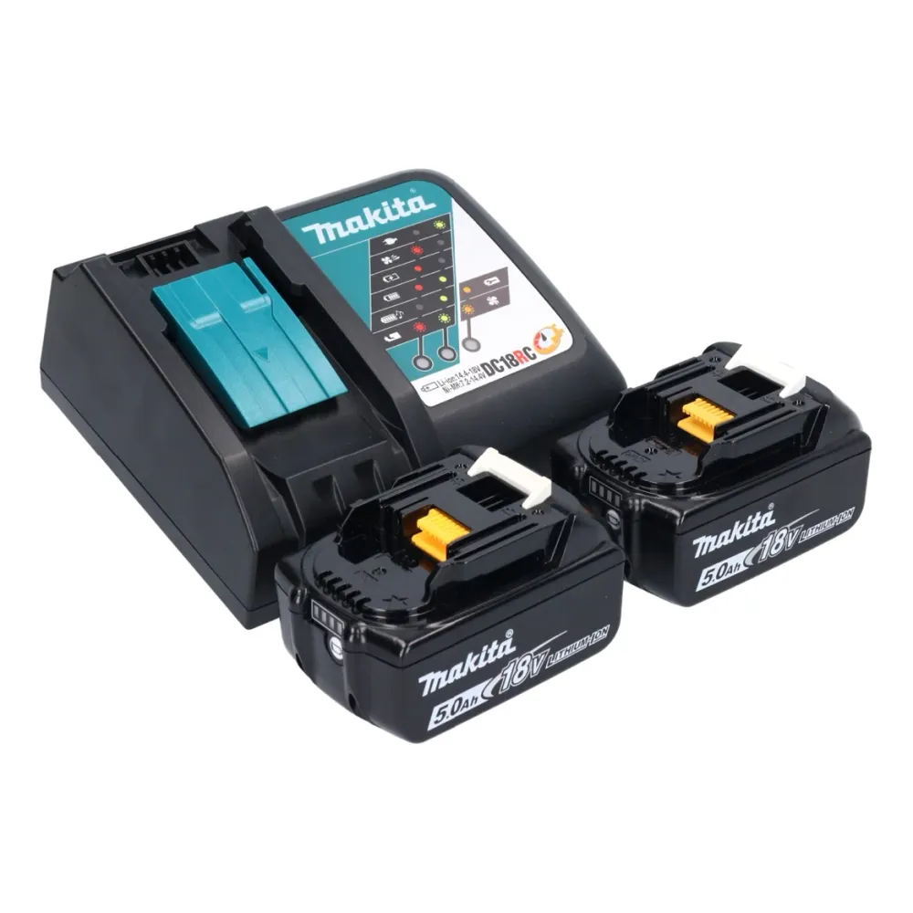 Akumulatorowa młotowiertarka Makita DHR 183 RT 18 V 1,7 J SDS plus Brushless + 2x akumulator 5,0 Ah + ładowarka