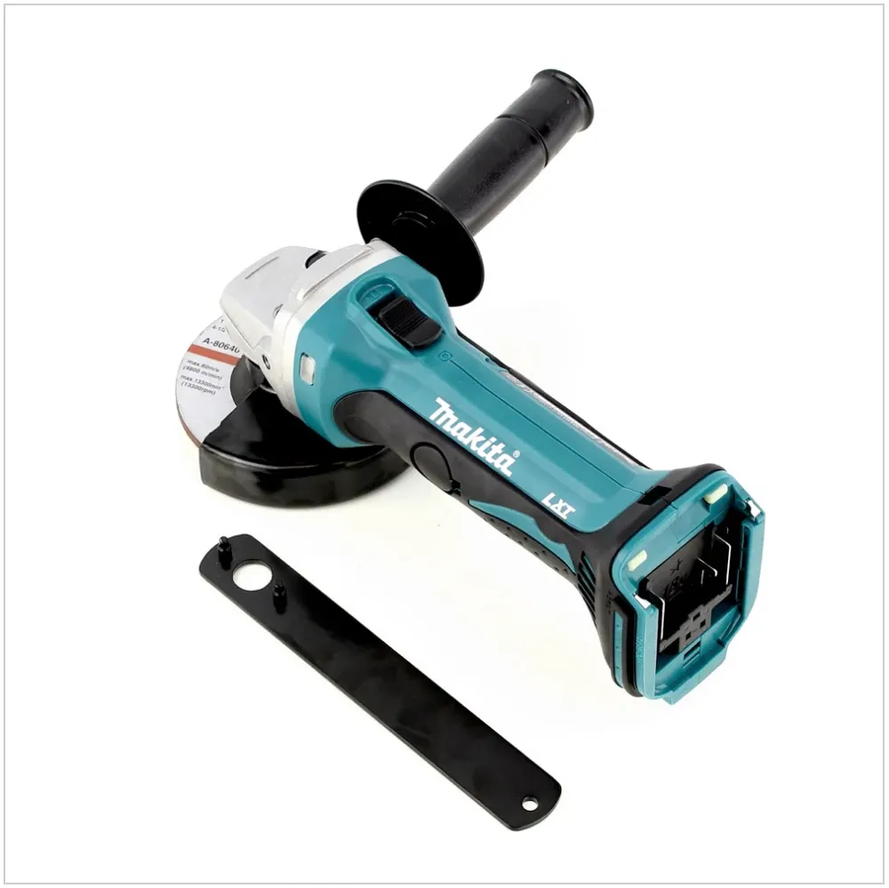 Akumulatorowa szlifierka kątowa Makita BGA 452 18V Li-ion 115 mm + 1x akumulator Makita BL1830 B