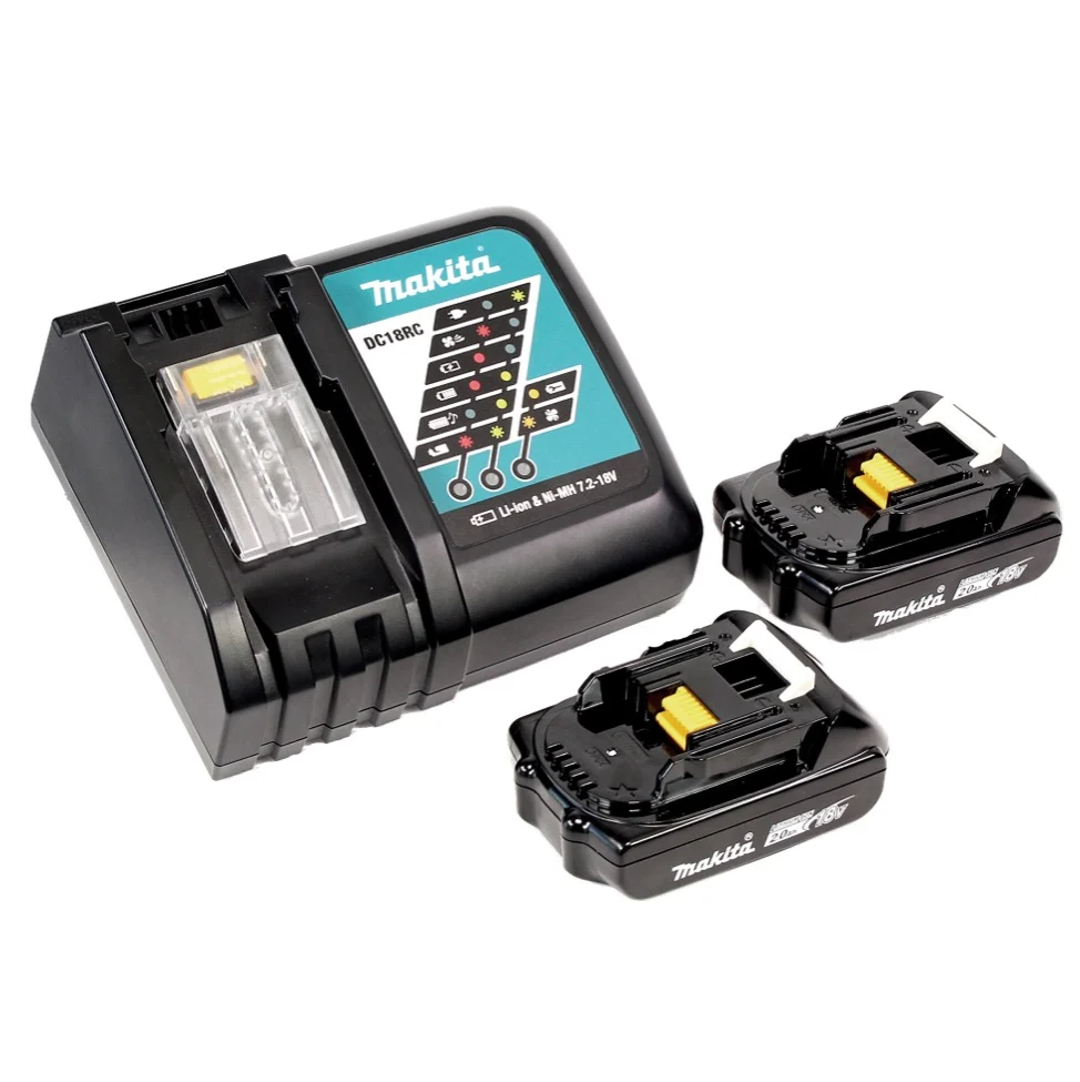 Akumulatorowa wiertarko-wkrętarka udarowa Makita DHR 171 RAJ 18 V 1,20 J SDS Plus Brushless + 2x akumulator 2,0 Ah + ładow...