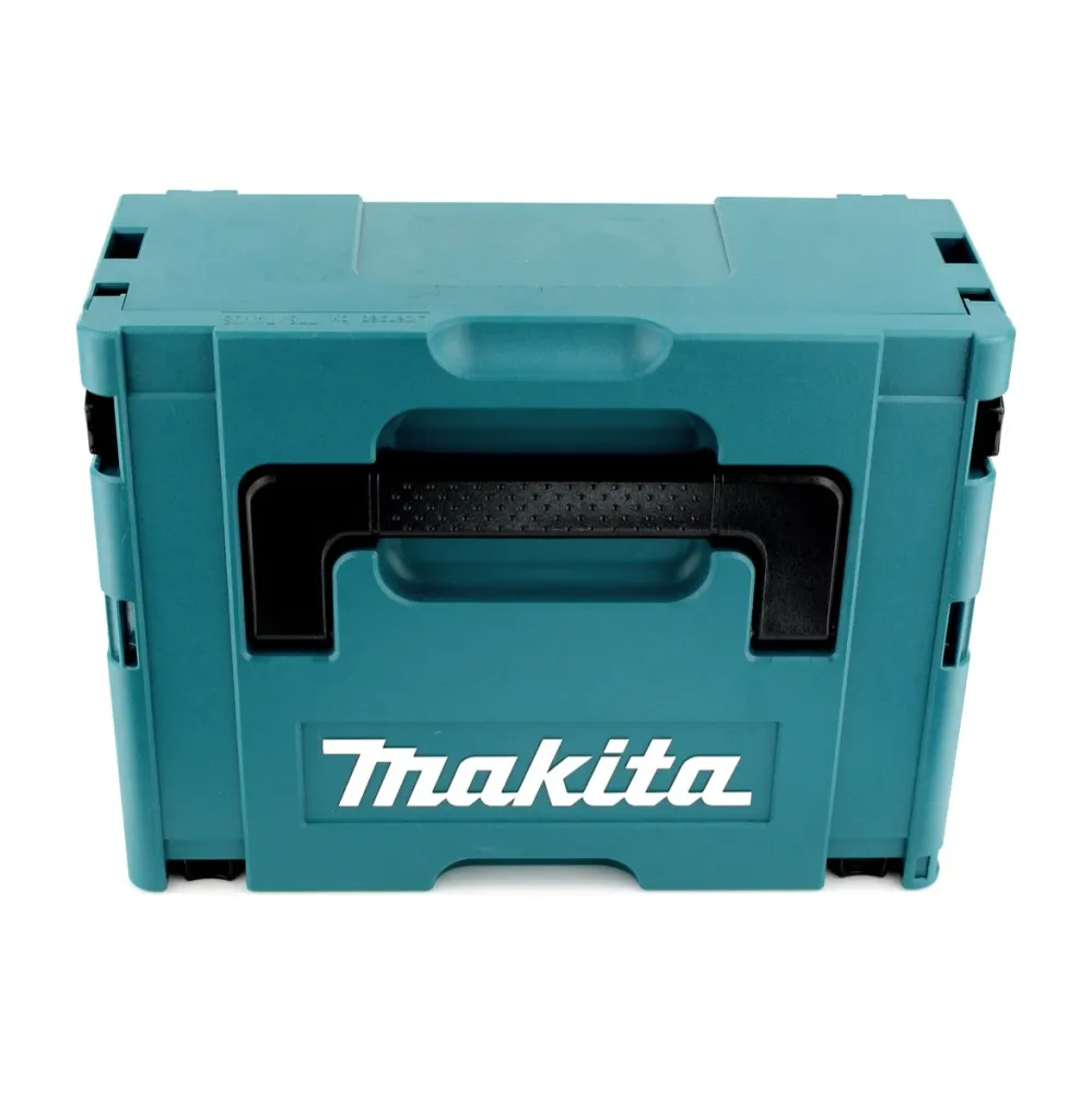 Akumulatorowa wkrętarka udarowa Makita DTD 155 RMJ 18 V bezszczotkowa Li-Ion w zestawie Makpac + 2x akumulator BL1840 B 4,...