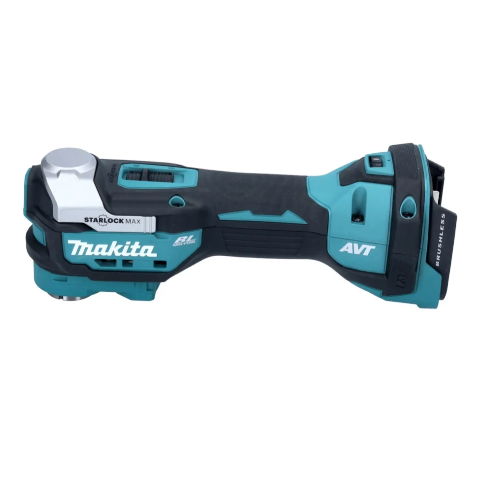 Akumulatorowe narzędzie wielofunkcyjne Makita DTM 52 RMJ 18 V Starlock Max Brushless + 2x akumulator 4,0 Ah + ładowarka +...
