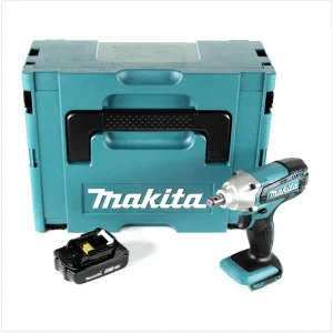 Akumulatorowy klucz udarowy Makita DTW 190 A1J 18 V 190 Nm 1/2" + 1x akumulator 2,0 Ah + Makpac - bez ładowarki