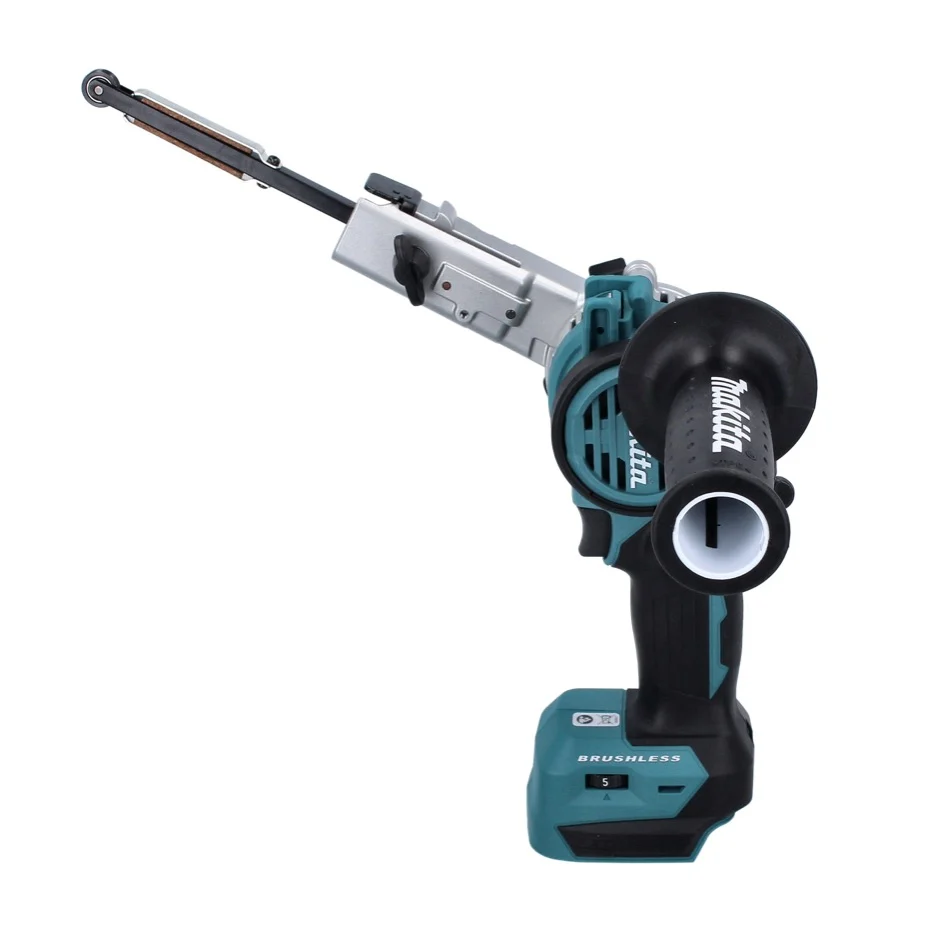 Makita DBS 180 T1J akumulatorowy pilnik taśmowy 18 V 9 x 533 mm bezszczotkowy + 1x akumulator 5,0 Ah + Makpac - bez ładowarki
