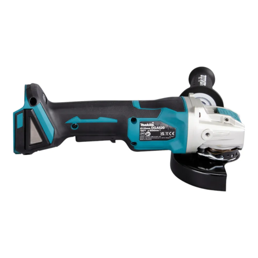 Makita DGA 520 ZX1 Akumulatorowa szlifierka kątowa 18 V 125 mm X-LOCK Brushless Solo - bez akumulatora, bez ładowarki