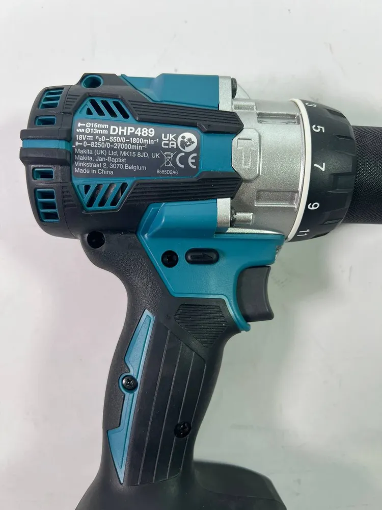 Makita DHP 489 Z akumulatorowa wiertarko-wkrętarka udarowa 18 V 73 Nm bezszczotkowa solo - bez akumulatora, bez ładowarki