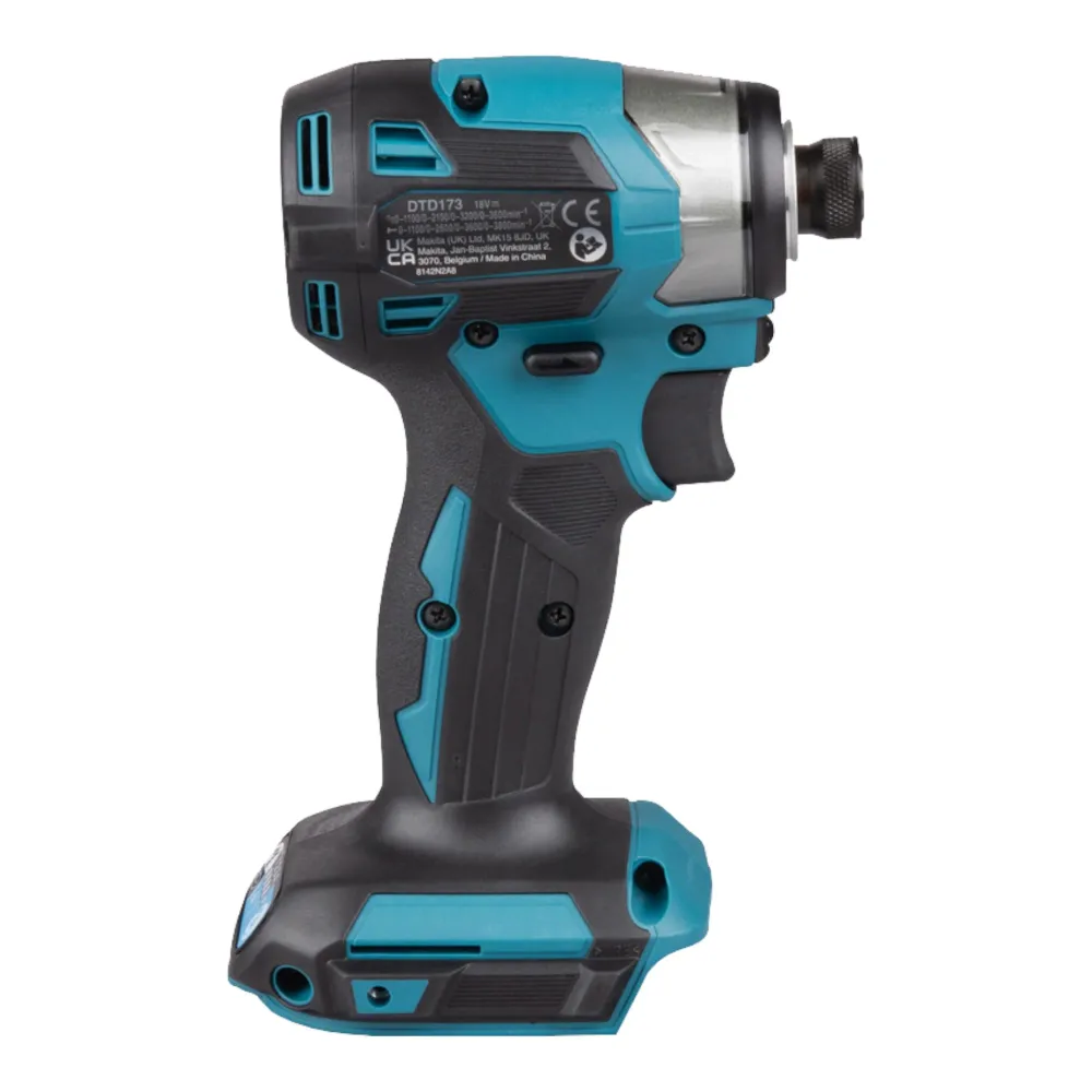 Makita DTD 173 M1 akumulatorowy klucz udarowy 18 V 180 Nm 1/4" bezszczotkowy + 1x akumulator 4,0 Ah - bez ładowarki