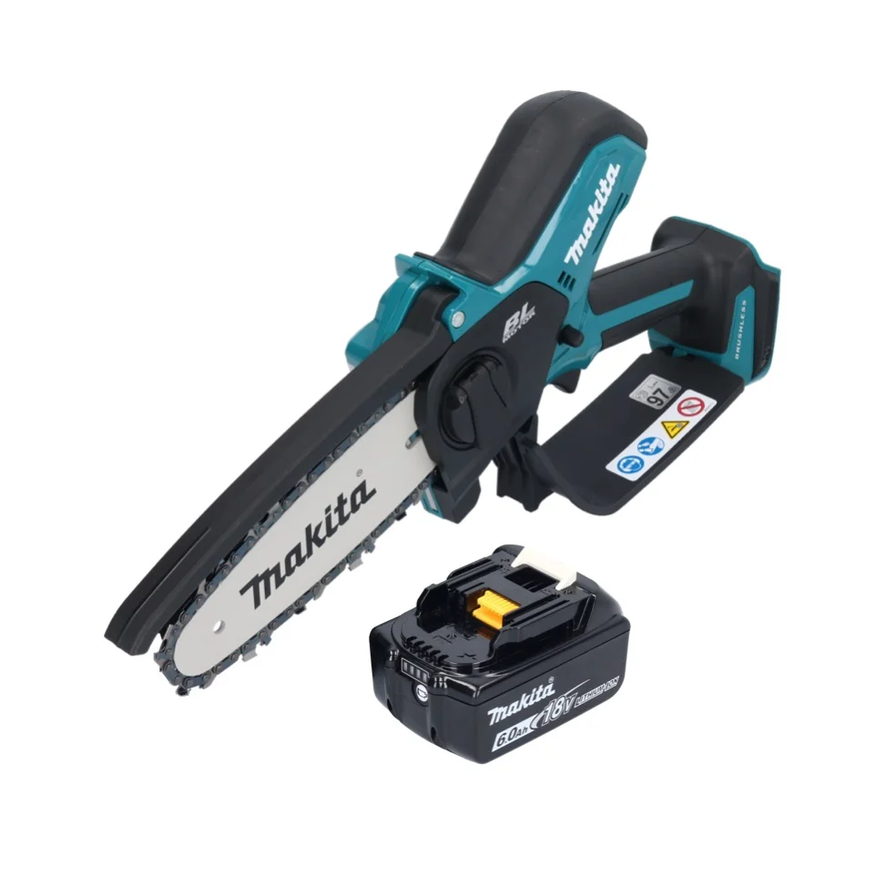 Makita DUC 150 G Akumulatorowa pilarka łńcuchowa 18 V 15 cm bezszczotkowa + 1x akumulator 6,0 Ah - bez ładowarki