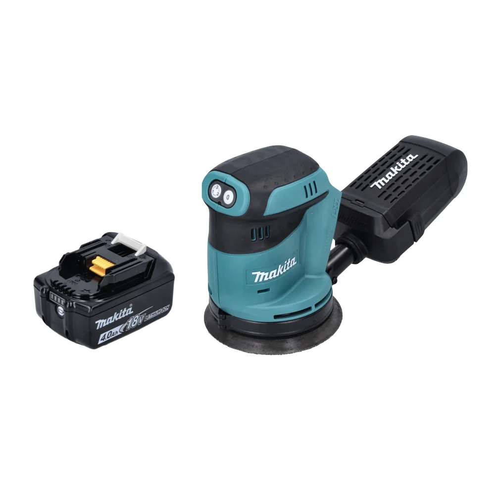 Makita DBO 180 M1 akumulatorowa szlifierka oscylacyjna 18 V 125 mm + 1x akumulator 4,0 Ah - bez ładowarki