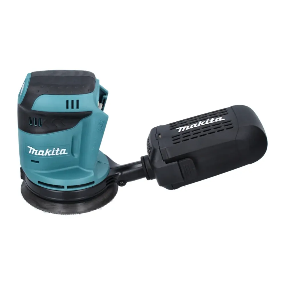 Makita DBO 180 RTJ akumulatorowa szlifierka oscylacyjna 18 V 125 mm + 2x akumulator 5,0 Ah + ładowarka + Makpac