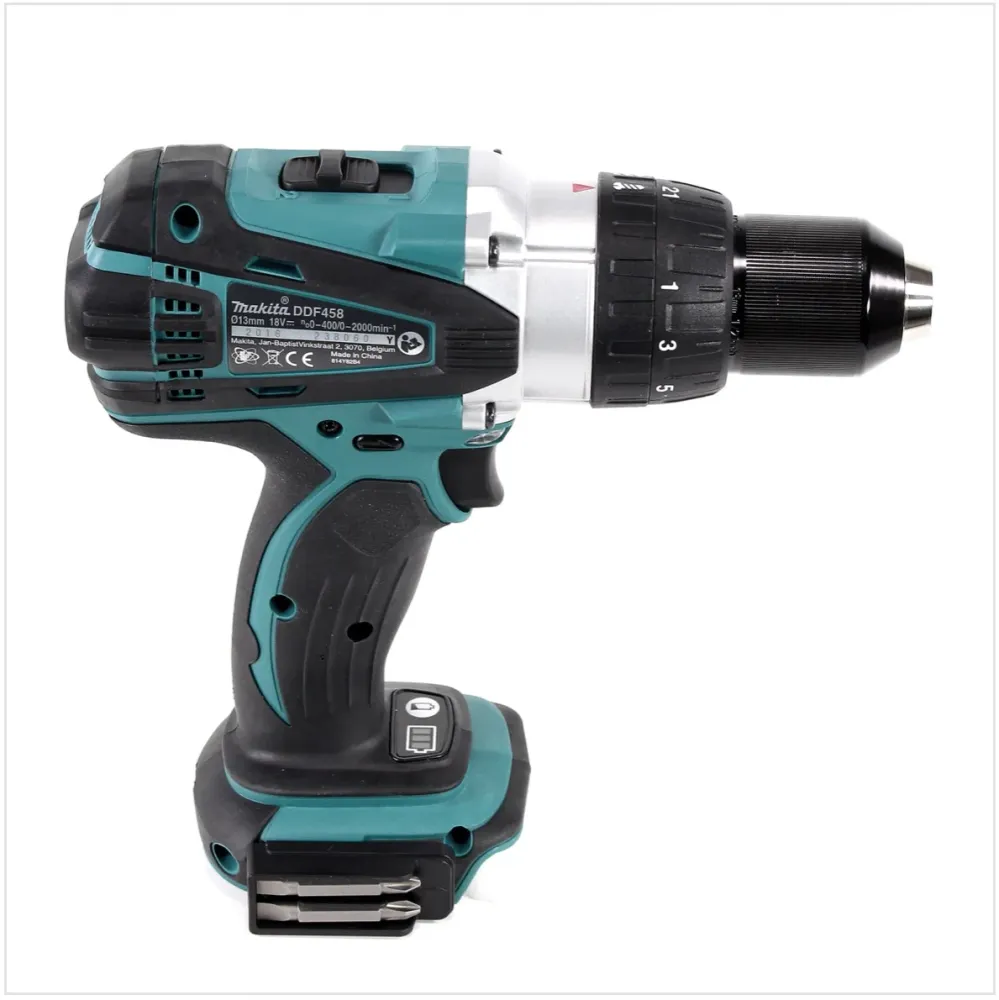 Makita DDF 458 Z akumulatorowa wiertarko-wkrętarka 18 V 91 Nm solo - bez akumulatora, bez ładowarki