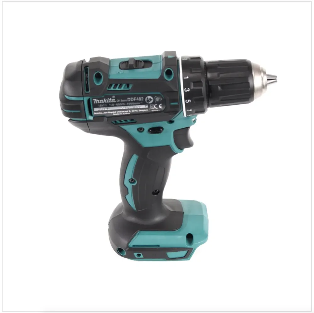 Makita DDF 482 Z akumulatorowa wiertarko-wkrętarka 18 V 62 Nm solo - bez akumulatora, bez ładowarki